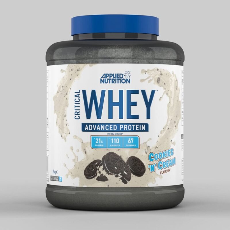 Applied Nutrition, Critical Whey Protein, Cookies And Cream, 2kg