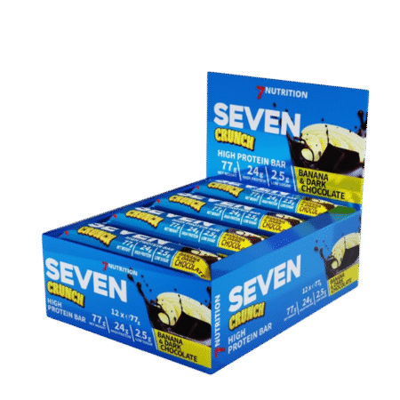 Seven Crunch 12 x Bar 7Nutrition Banana