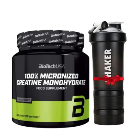 Pack Creatine Biotech+ SHAKER